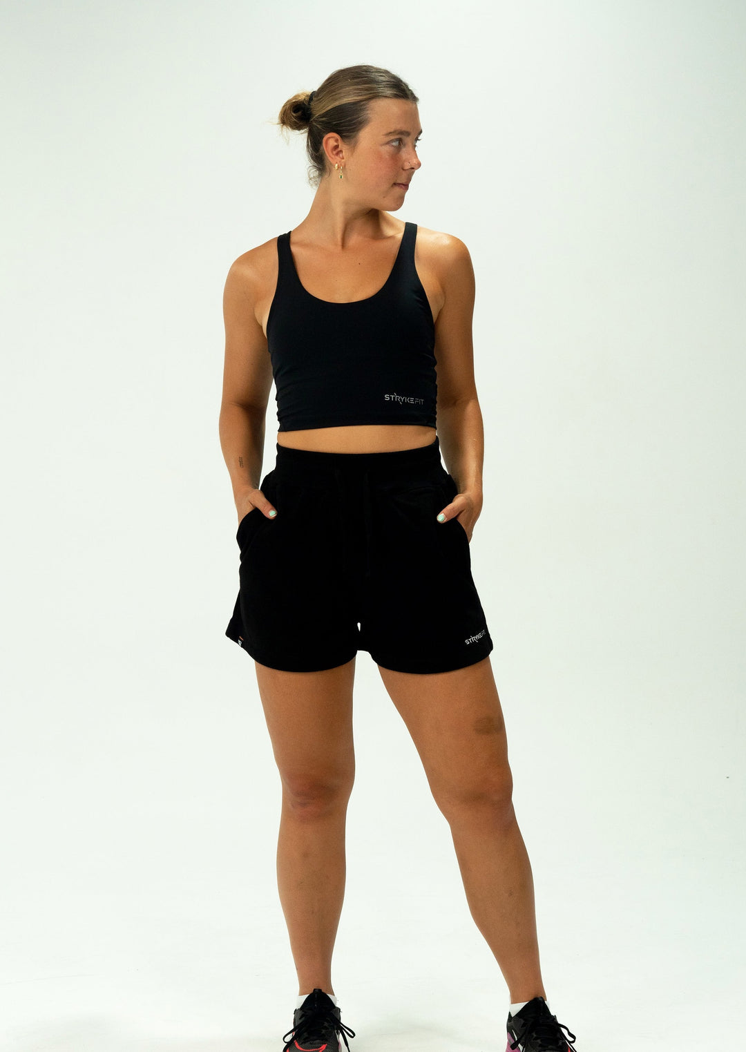 The BALANCE FLEECE SHORT is the perfect staple piece for your pre and post-running session.  These shorts are a relaxed high waist fit with a rib elasticated waistband, drawstring, side pockets, and beautiful soft brushed fleece fabric.  Complete the matching set with our Core Fleece Hood.