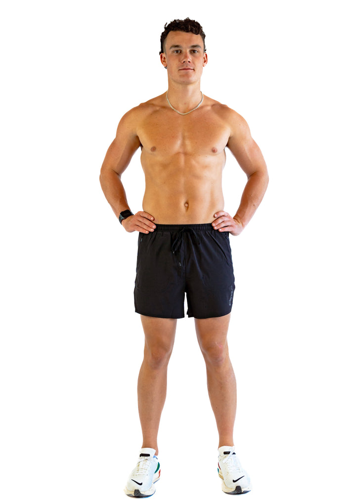 The SF RUN SHORT has been specifically engineered for running, featuring 4-way stretch, moisture-wicking fabric allowing you to move freely on every run. Unrestricted movement and comfort will confidently allow you to take longer strides and reach your full potential.