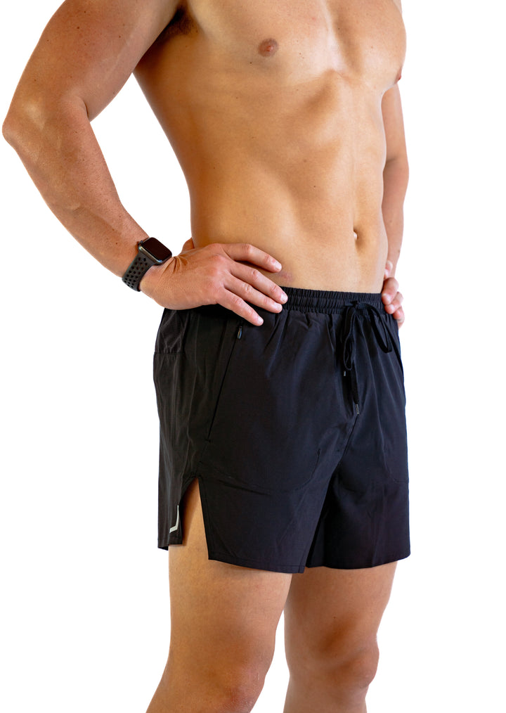 The SF RUN SHORT has been specifically engineered for running, featuring 4-way stretch, moisture-wicking fabric allowing you to move freely on every run. Unrestricted movement and comfort will confidently allow you to take longer strides and reach your full potential.