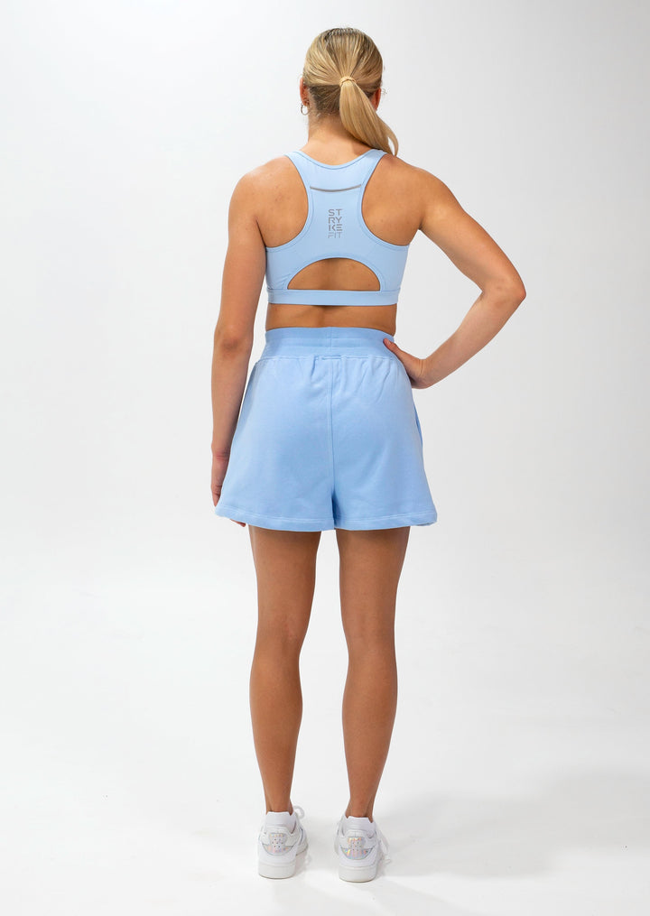 The BALANCE FLEECE SHORT is the perfect staple piece for your pre and post-training session.  These shorts are a relaxed high waist fit with a rib elasticated waistband, drawstring, side pockets, and incredibly soft brushed fleece fabric.  Complete the matching set with our Core Fleece Hood.