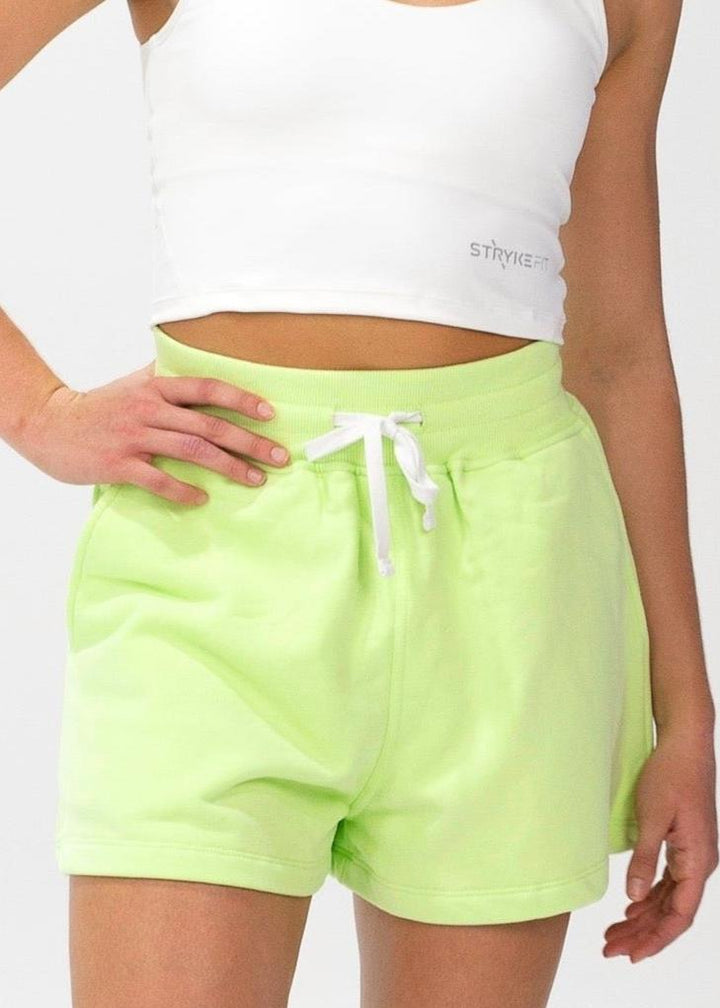 The BALANCE FLEECE SHORT is the perfect staple piece for your pre and post-running session.  These shorts are a relaxed high waist fit with a rib elasticated waistband, drawstring, side pockets, and beautiful soft brushed fleece fabric.  Complete the matching set with our Core Fleece Hood.