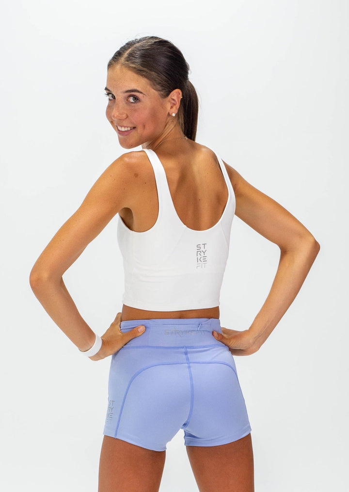 The INTERVAL CROP TOP is a longer-length crop top with a built-in bra for extra support and added coverage. Designed for high-impact training this top is a great addition to any wardrobe. Lightweight, quick-dry fabric, Moisture-wicking technology, High impact fit, Built-in shelf bra, reflective logo to enhance visibility in low light are some of the features.