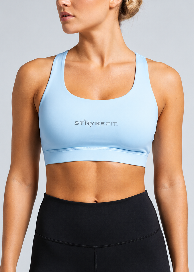 The ATHLETE CROP TOP features a discrete back pocket, keeping your essentials close, whether it's your phone, gels, keys, or anything you need to go the distance without distractions.

The performance racerback design follows the natural line of your shoulders, allowing unrestricted movement and complete freedom through every stride. Engineered for support without compromising comfort, it delivers a secure fit that moves with your body on every run.