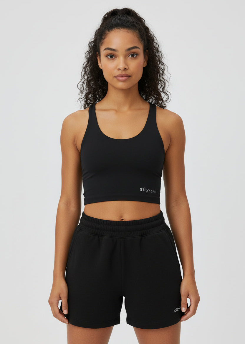 The BALANCE FLEECE SHORT is the perfect staple piece for your pre and post-training session.

These shorts are a relaxed high waist fit with a rib elasticated waistband, drawstring, side pockets, and beautiful soft brushed fleece fabric.