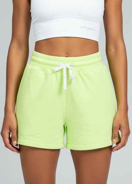 The BALANCE FLEECE SHORT is the perfect staple piece for your pre and post-training session.

These shorts are a relaxed high waist fit with a rib elasticated waistband, drawstring, side pockets, and incredibly soft brushed fleece fabric.

Complete the matching set with our Core Fleece Hood.