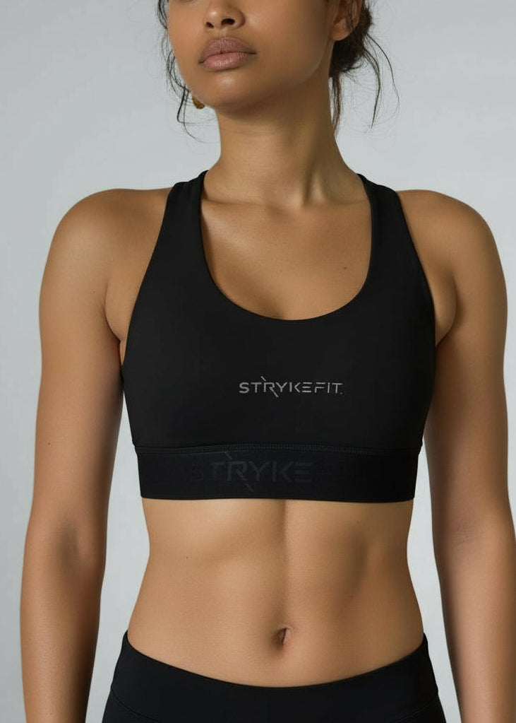 FIT CROP TOP

The FIT CROP TOP is your go-to for every run, with a discreet back pocket to stash your phone, gels, or any on-the-run essentials. Keep your playlist pumping, your fuel close, and your focus locked in.

The racerback design follows the natural line of your shoulders, unlocking full arm mobility while delivering uncompromising support. Lightweight, breathable, and made to move with you from the first step to the final sprint.