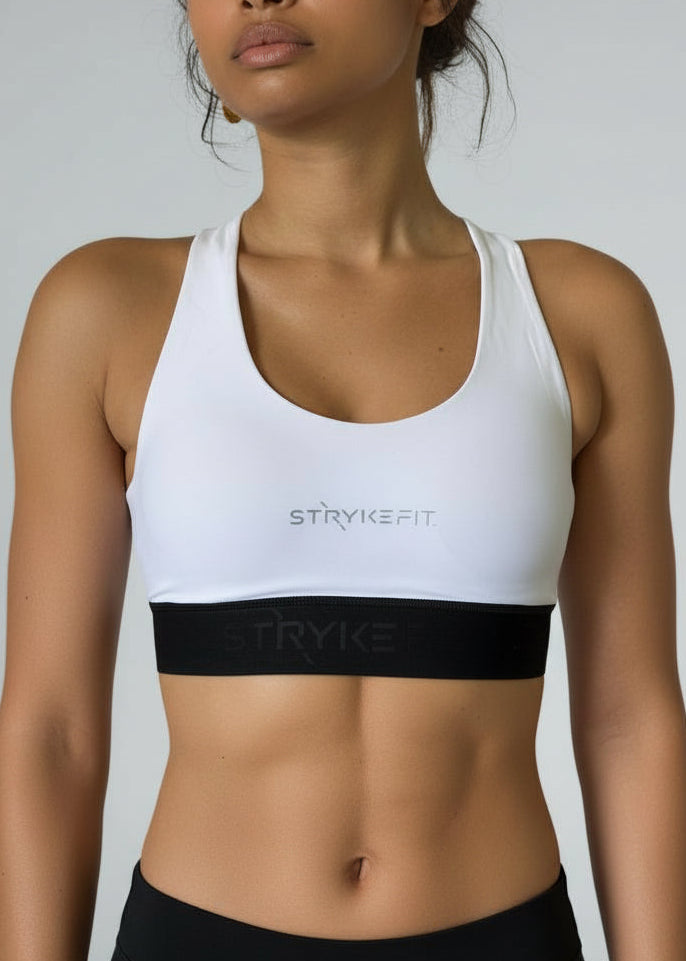 FIT CROP TOP

The FIT CROP TOP is your go-to for every run, with a discreet back pocket to stash your phone, gels, or any running essentials.

The racerback design follows the natural line of your shoulders, unlocking full arm mobility while delivering uncompromising support. Lightweight, breathable, and made to move with you from the first step to the final sprint.