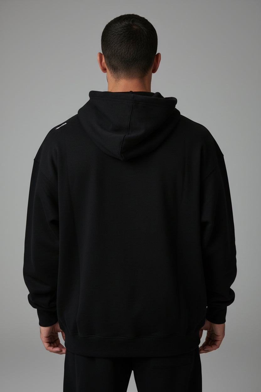 Person wearing a black hoodie from behind on a gray background

Made for life around your training session or long runs.

The SF Hooded Fleece is made from premium brushed-back fleece that's easy to wear all day.

Designed to work just as well post-run as it does on the street, it’s the hoodie you grab for early mornings, coffee runs, travel days, or winding down after training. Effortless, versatile, and clean in design — it layers perfectly over 