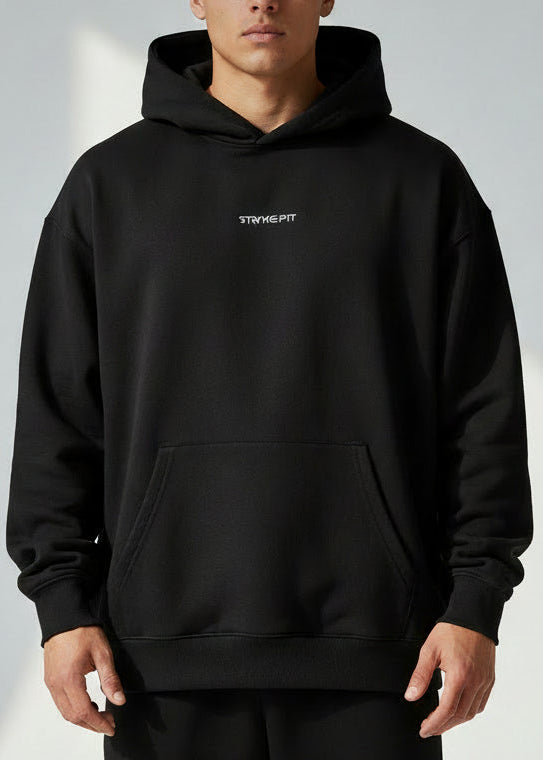 Man wearing a black hoodie with a logo on a gray background.
Made for life around your training session or long runs.

The SF Hooded Fleece is made from premium brushed-back fleece that's easy to wear all day.

Designed to work just as well post-run as it does on the street, it’s the hoodie you grab for early mornings, coffee runs, travel days, or winding down after training. Effortless, versatile, and clean in design — it layers perfectly over your Stryke kit or with your everyday wardrobe.