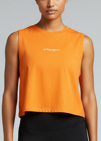 The Team Crop Tank is designed to pair effortlessly with all your Stryke activewear — perfect for gym sessions, or everyday wear.

Featuring a classic cropped silhouette and crafted from soft, breathable cotton, it delivers all-day comfort without feeling restrictive. Easy to style and even easier to wear, this is the piece you’ll reach for everytime.