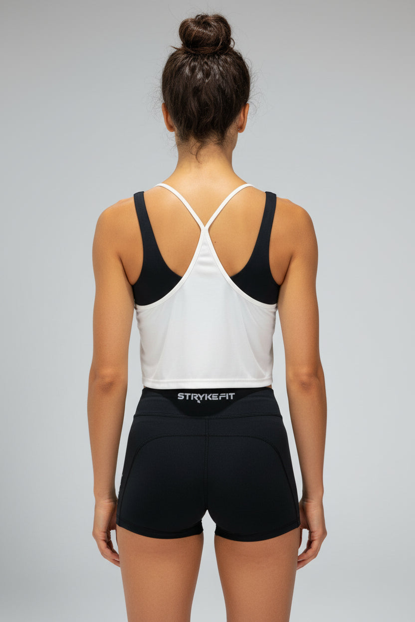 The&nbsp;TEMPO&nbsp;RUNNING SINGLET&nbsp;is a cropped style featuring a&nbsp;racerback strap design that allows your arms to move naturally through every&nbsp;stride. This singlet is made from extremely lightweight, breathable, and moisture-wicking fabric, allowing you to perform at your highest potential.&nbsp;&nbsp;