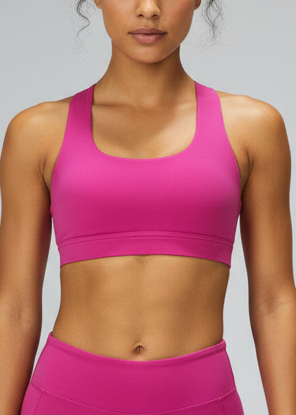 The SF Elite Crop Top is designed for runners who value freedom, comfort, and effortless performance.

Cross-over back straps follow the natural curve of your shoulder blades, allowing unrestricted arm movement and a natural feel through every stride. Lightweight and streamlined, this crop moves with you from warm-up to final sprint — so you can stay focused on the run.