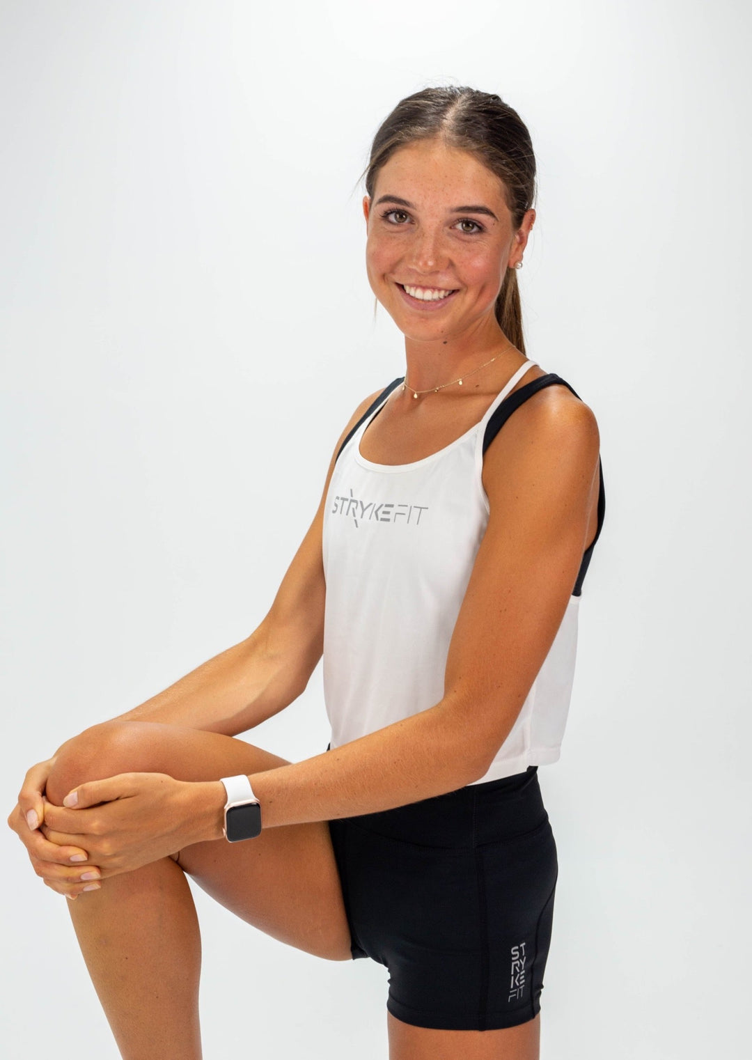 The TEMPO RUNNING SINGLET is a cropped style featuring a racerback strap design that allows your arms to move naturally through every stride. This singlet is made from lightweight, breathable, and moisture-wicking that allowing you to perform at your highest potential. Lightweight, quick-dry, and breathable fabric, Moisture-wicking technology, Reflective logo to enhance visibility in low light and a Crop length are some of the features.