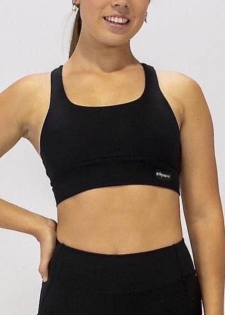 CROSS CROP TOP has been designed with featured multi cross back straps. This crop top is for the girl who likes to look good while running or working